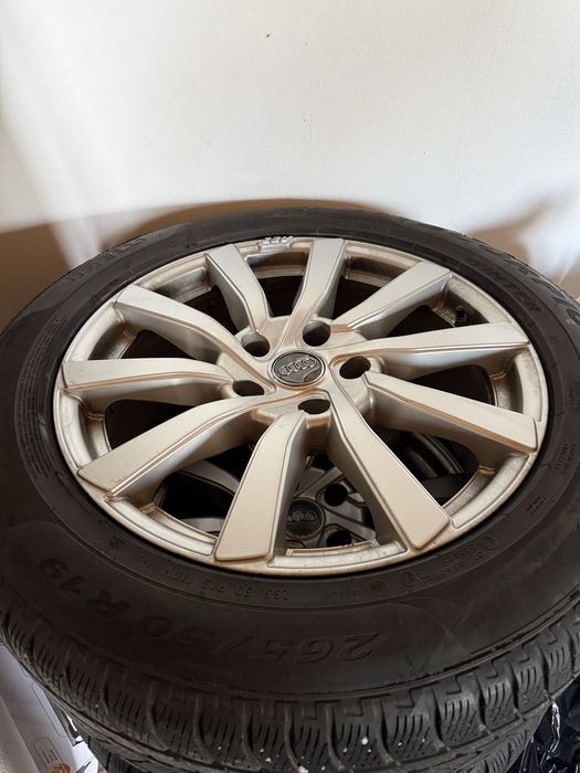 Janta Audi Q7 5x130 cu cauciuc de iarna pirelli