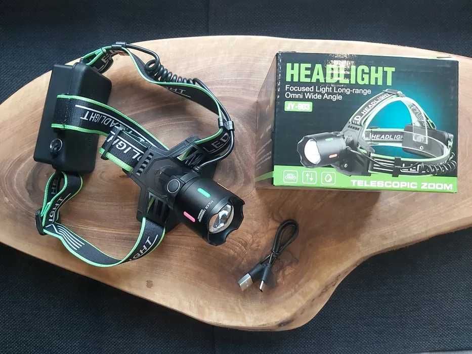 LED челник с USB зареждане JY903