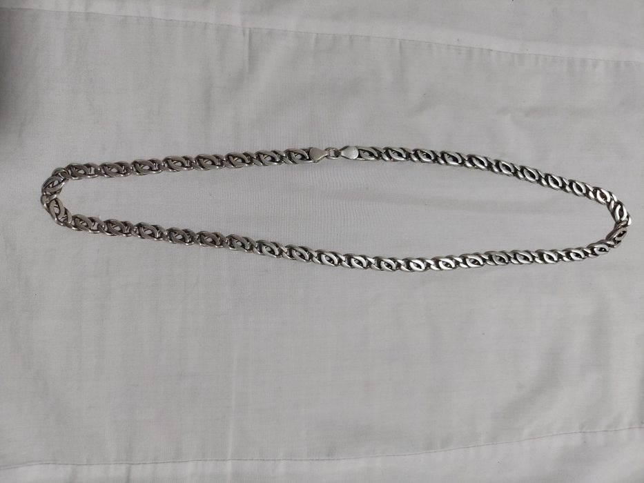Трос-цепочка серебро 925 пробы