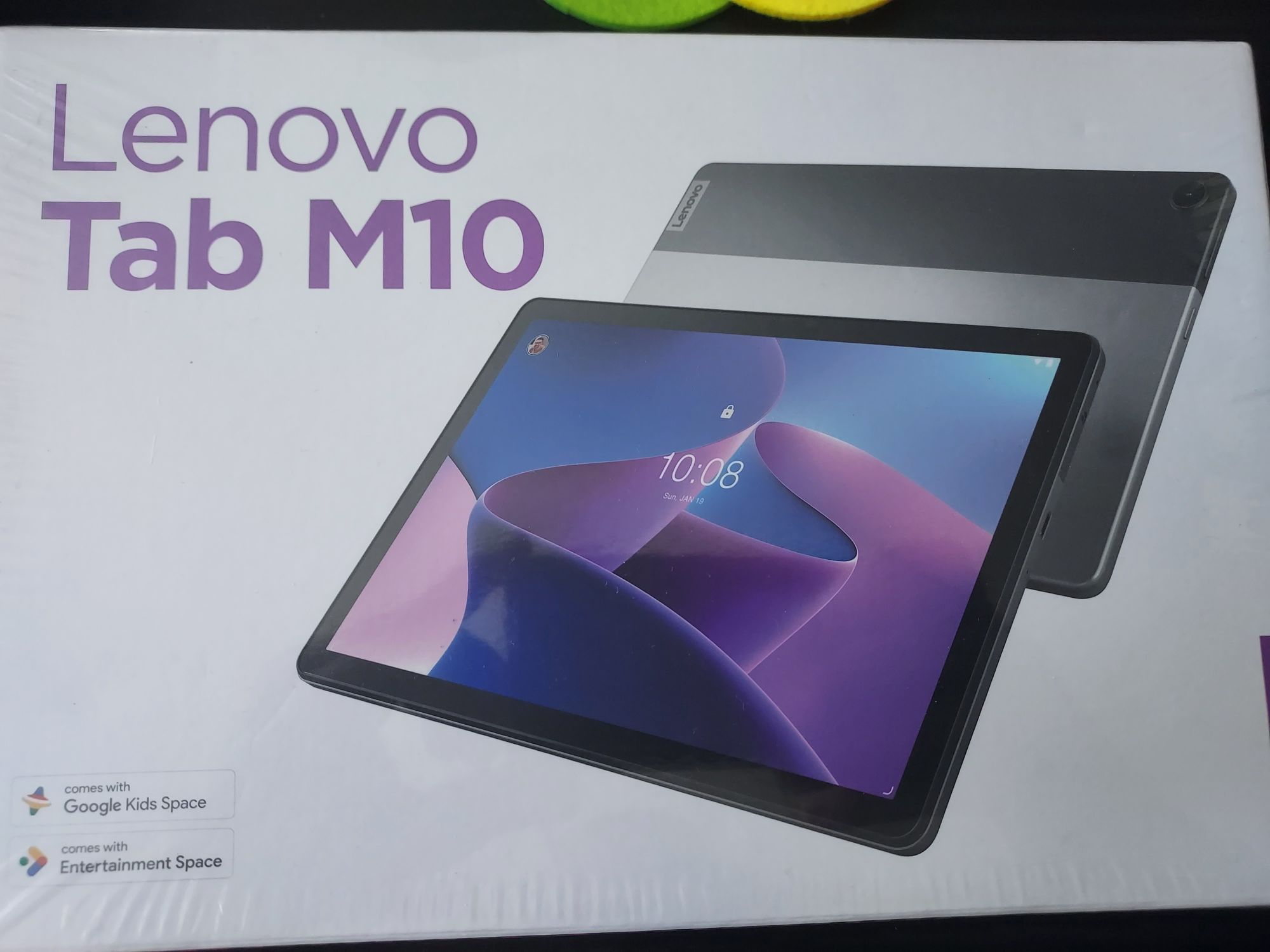 Таблет Lenovo Tab M10 , 4GB RAM, 64GB, 4G, Storm Gray