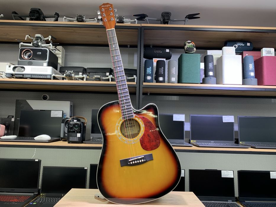 Гитара акустическая Adagio KN-41 коричневый, 6 струн, 1166/А10