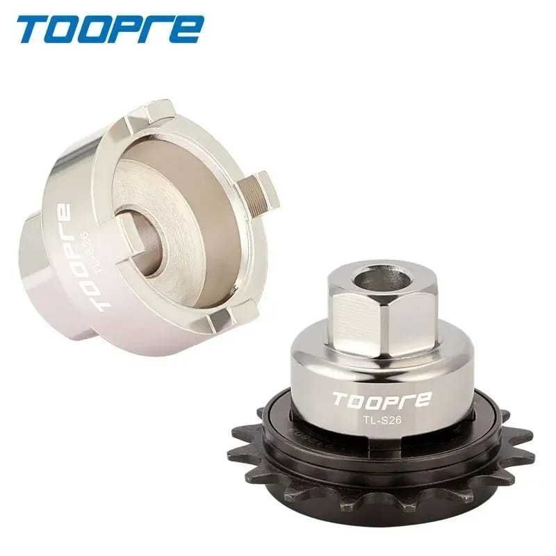 TOOPRE cheie demontare pinioane bicicleta o singură viteza 16T 17T 18T