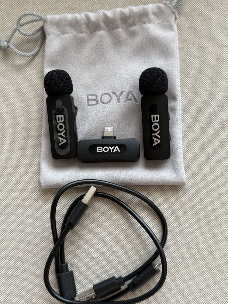 Безжични микрофони BOYA BY-V2 IOS