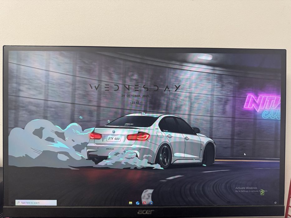 Pc gaming gtx1660 super ghost edition+ monitor acer 75hz 23”