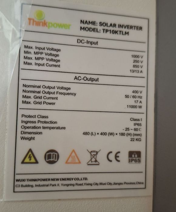 Invertor Solnichniy sotlad azgincha ishlatilgan 10kw narx kelshamiz