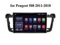 PEUGEOT 508, 2011-2018 - 9'' Навигация андроид  Мултимедия, 9063