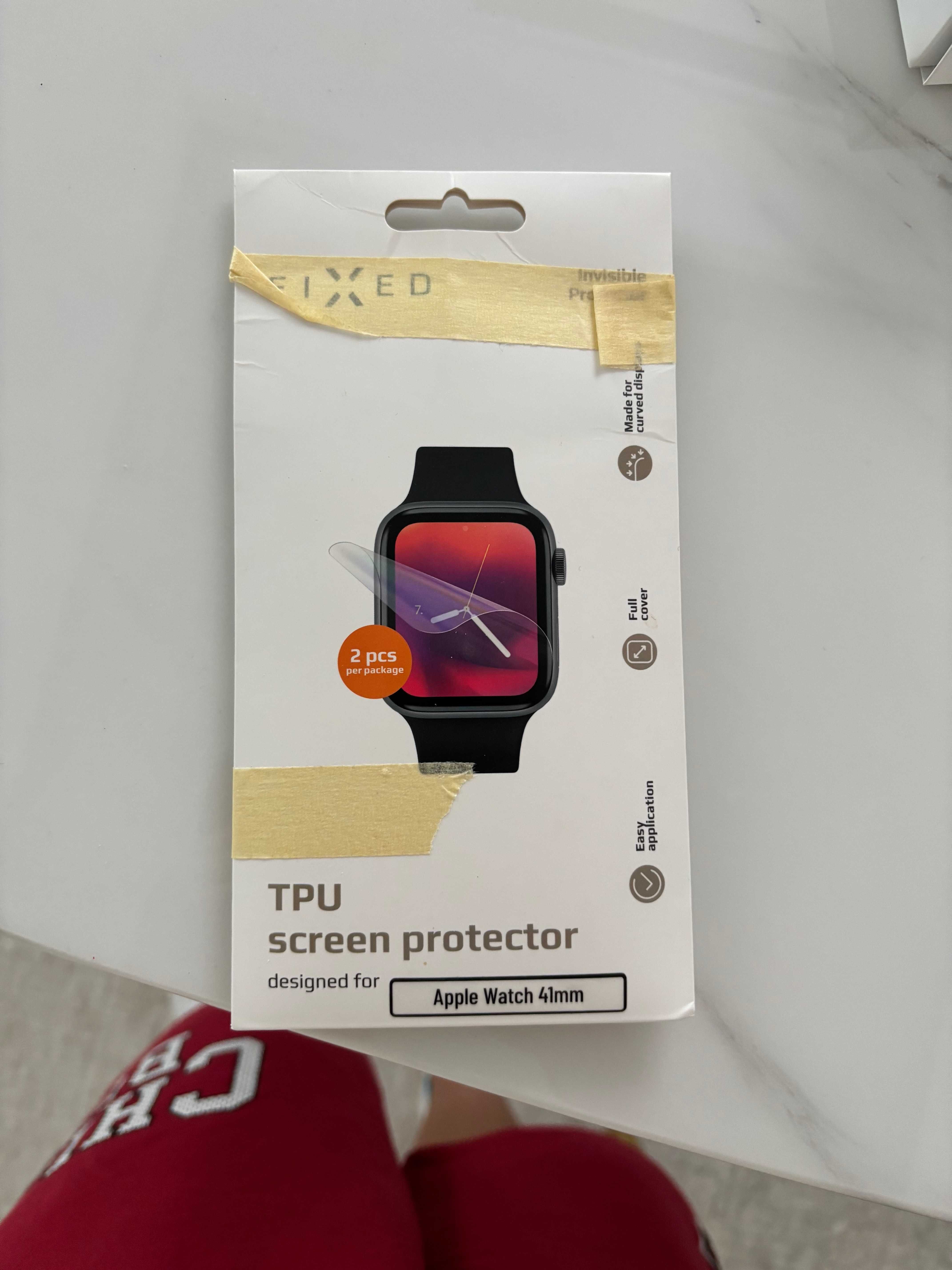 Apple Watch 7 silver 41mm IMPECABIL