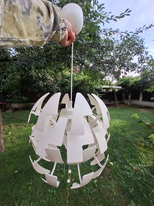 Lustra ikea alba