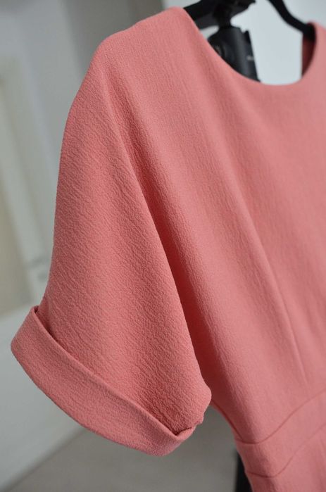 Rochie conica midi Asos, roz, S