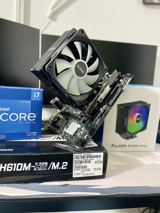 kit pc gaming i7 12700kf+placa de baza
