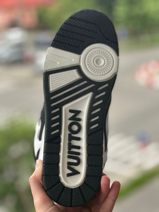 Louis vuitton skate v1 negru/alb