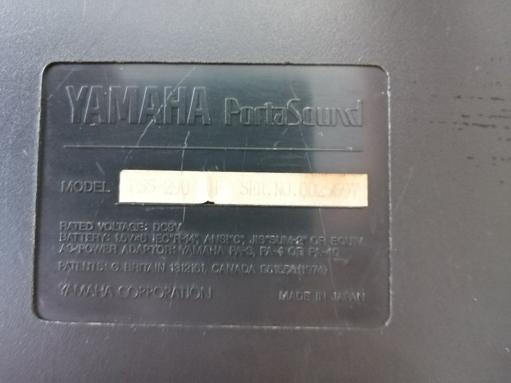 Sintetizator Yamaha Pss 290