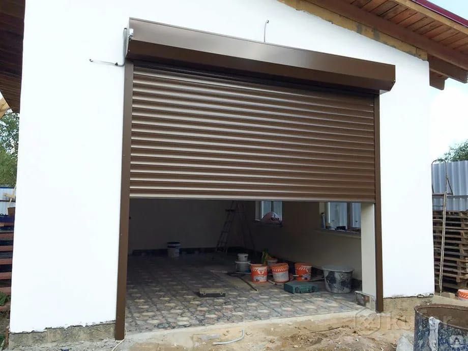 Штакетный забор, секционные ворота, роллета, Рольворота, рольставень