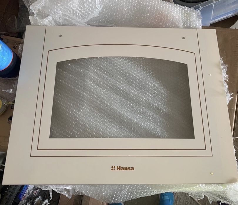 Geam usa sticla exterior cuptor aragaz hansa rustic crem plus rama nou