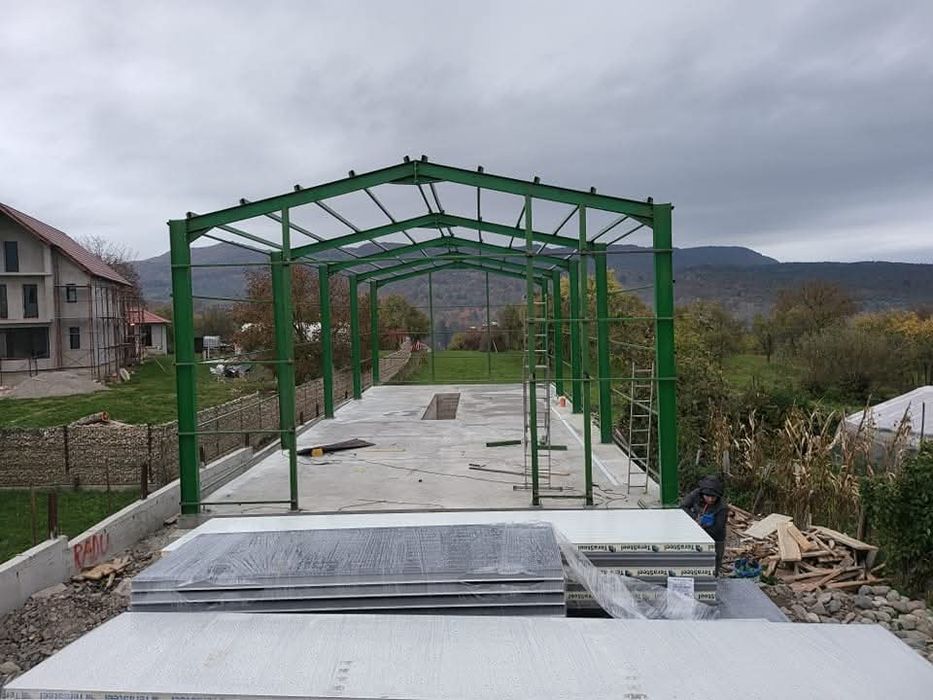 Executăm la comandă structuri metalice pentru hale depozite ateliere s