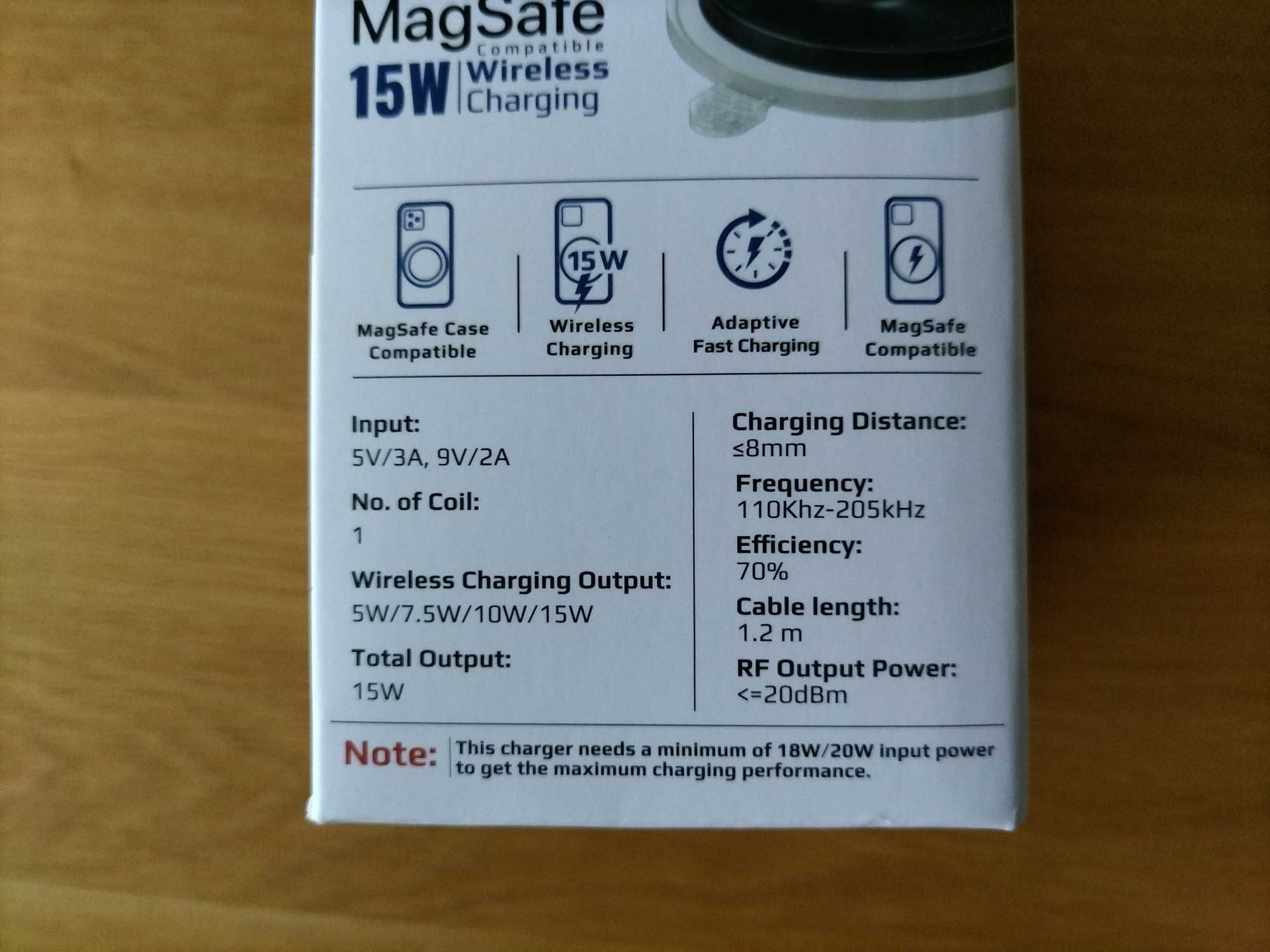 Зарядна станция MagSafe Car Wireless Charger