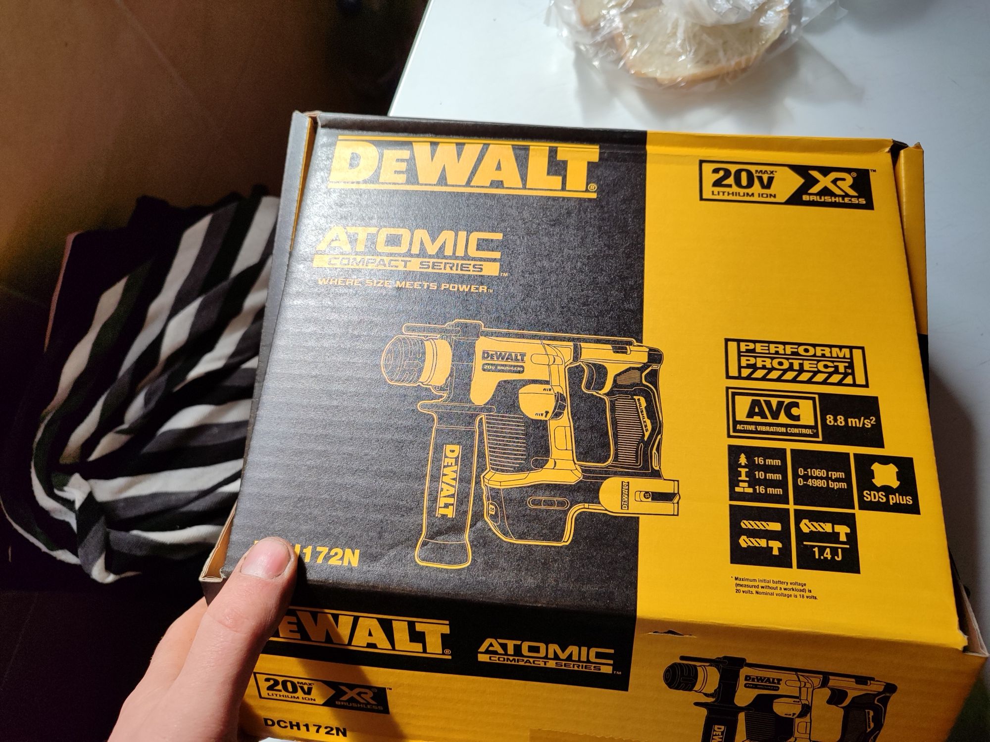 Перфоратор Dewalt dch 172