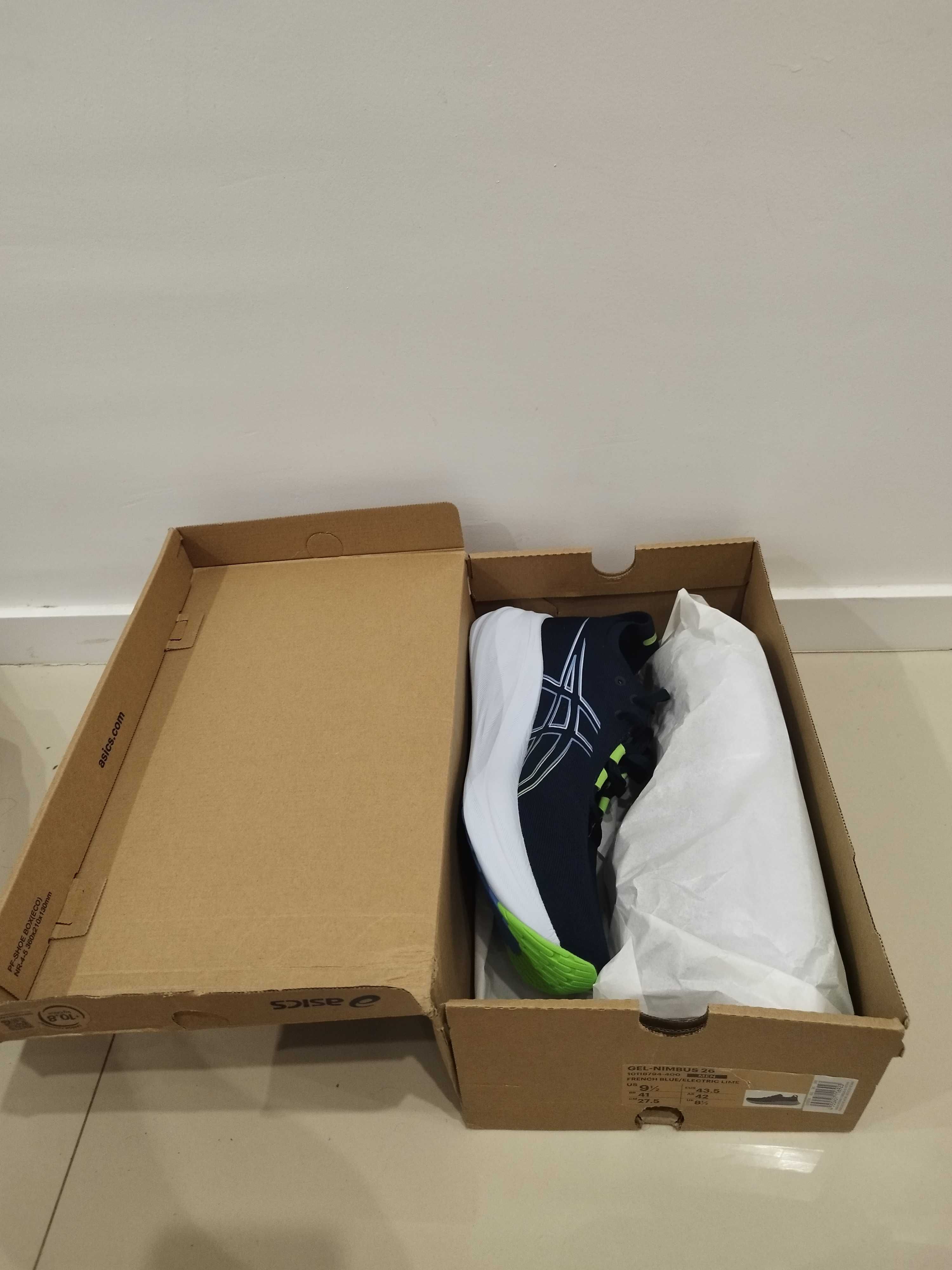 Asics gel nimbus 26 marimea 43.5 27.5 cm