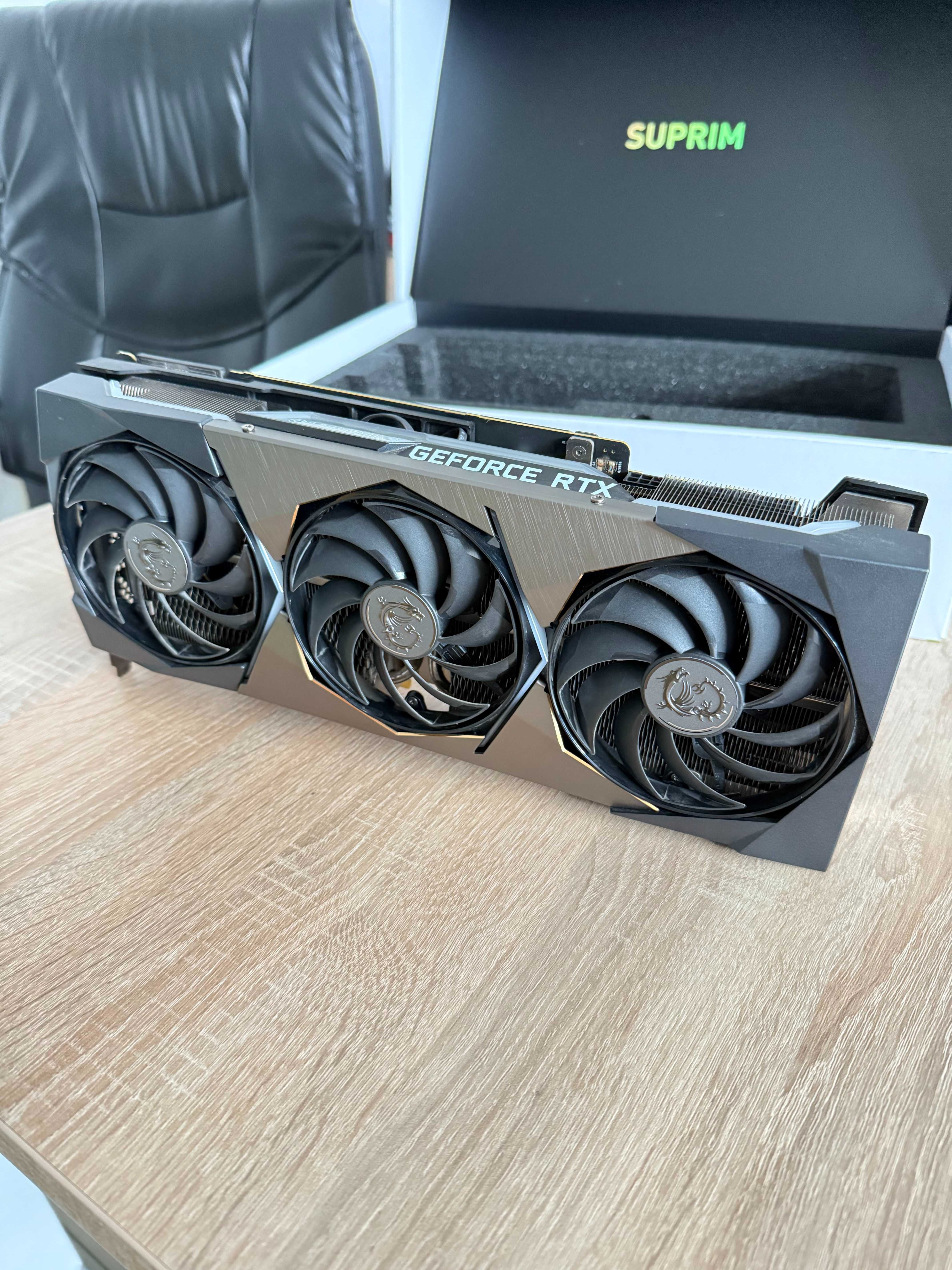 Видео карта Nvidia GeForce RTX 3090, 24GB, MSI SUPRIM X