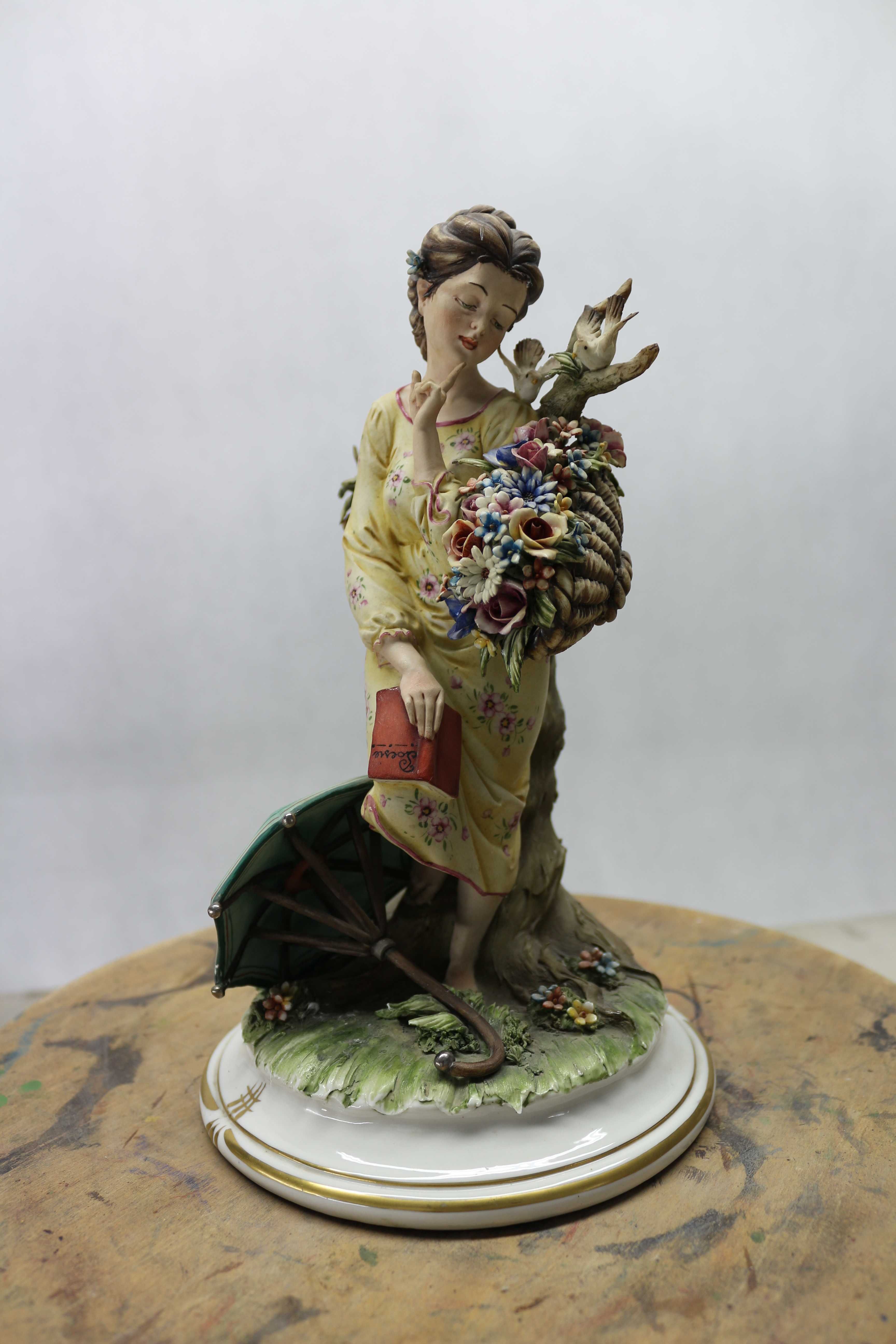 Статуэтка из фарфора Поэзия Италия Capodimonte