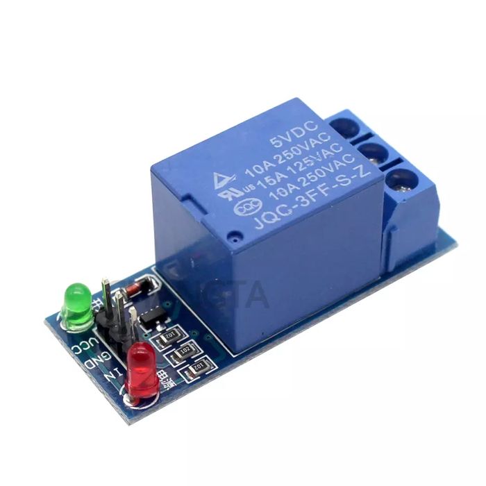 Modul cu relee 220v optocuplor comanda 5v pt Arduino sau automatizari