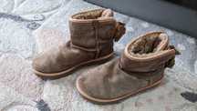 38 Номер Оригинални Дамски Обувки  Боти W UGG  Mini Bailey Bow II