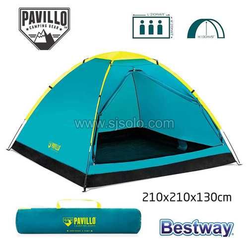 Палатка BestWay-68085 3х местный-210x210x130 cм Доставка бесплатно