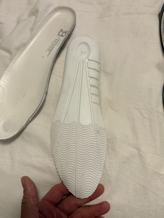 Adidasi B-bold sneakers in white balmain 43