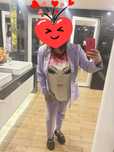 Vand costum mov deschis