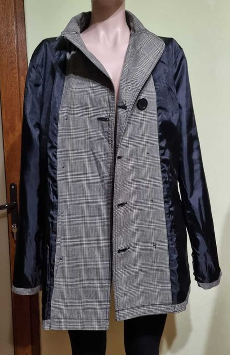 Trenci scurt clasic, bumbac 100%, marimea 42-44