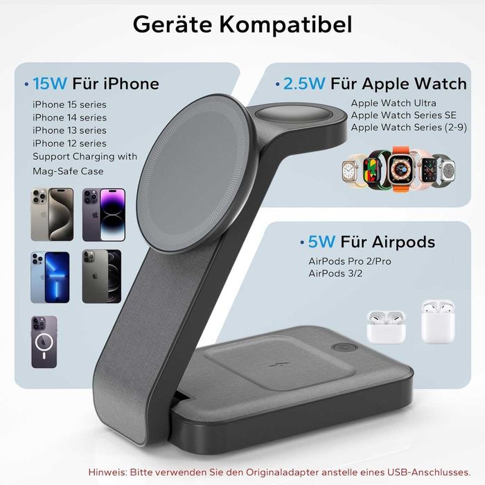 Преносимо безжично зарядно за пътуване