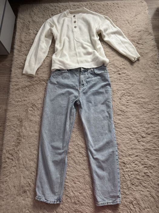 Blugi +pulover dama ca noi!!