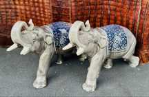 Elefant portelan 2 buc