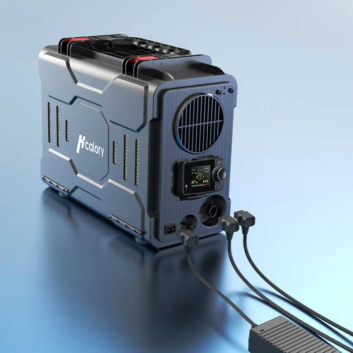 Мобилна суха дизелова печка 5KW Bluetooth