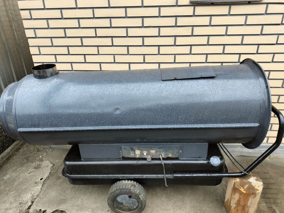 Обогревательная пушка, дизель,с дымлотводом.на 1000кв/м...