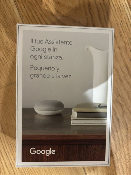 Смарт тонколона Google Home mini, Сив  нова