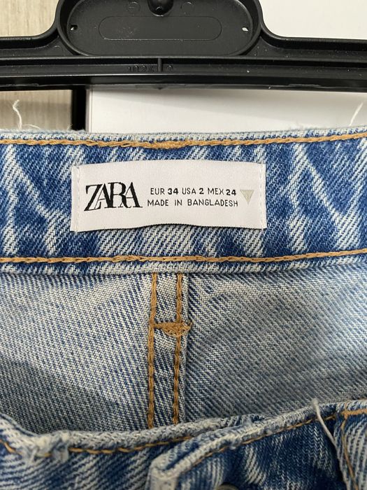 Сини дънки Zara 34 размер