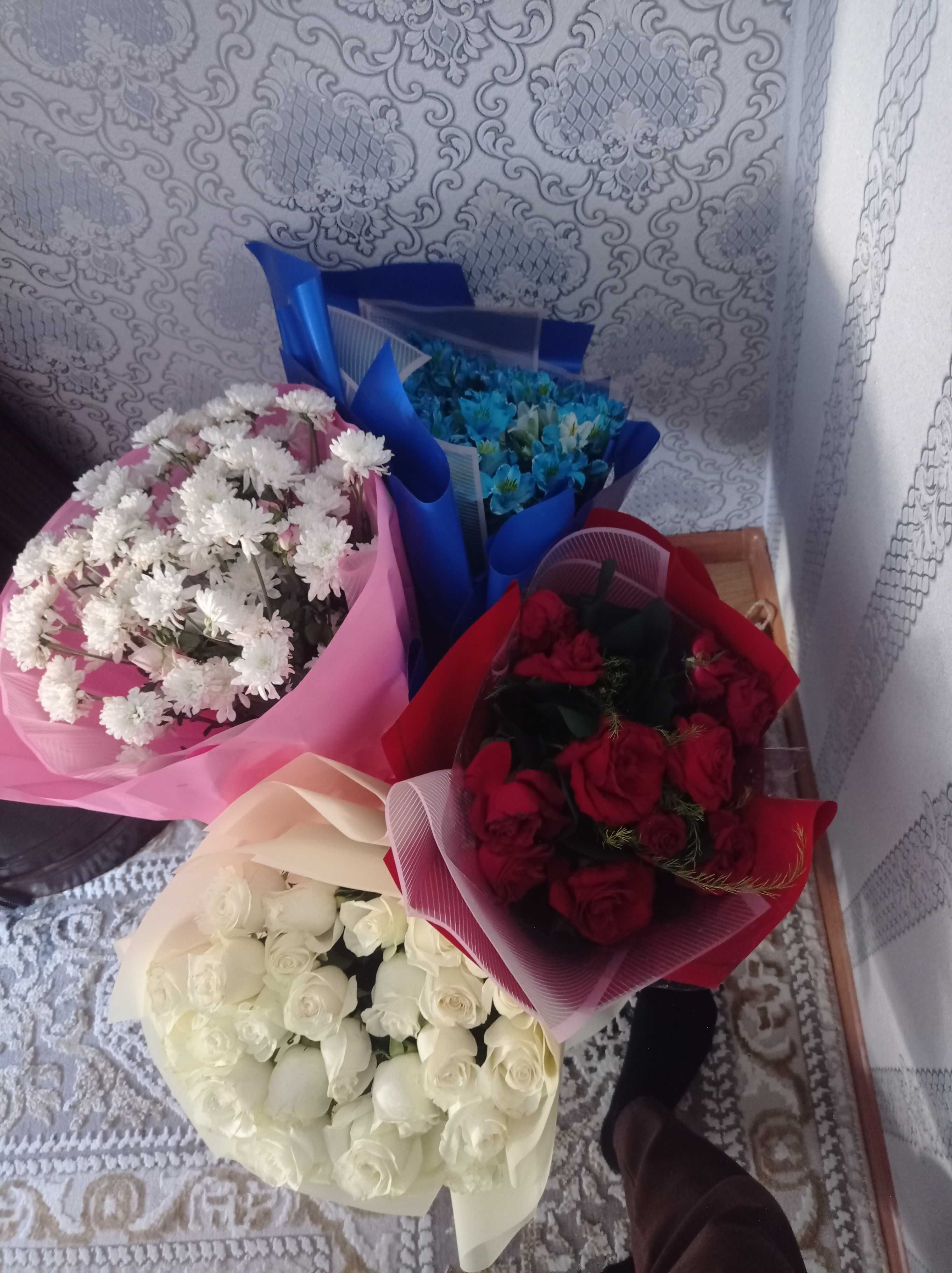 Букет цветов буу