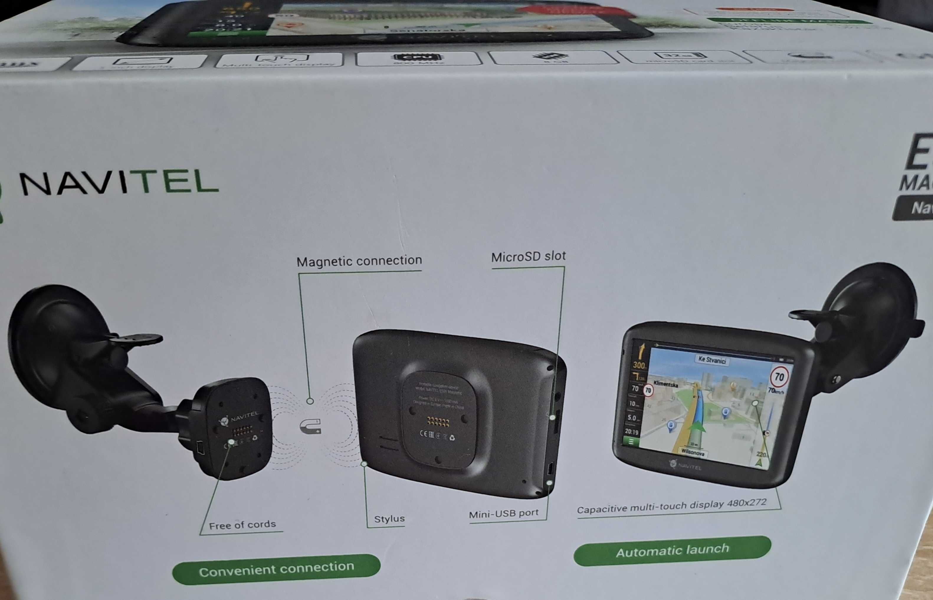 Навигация за камион Navitel E505 магнитен с гаранция