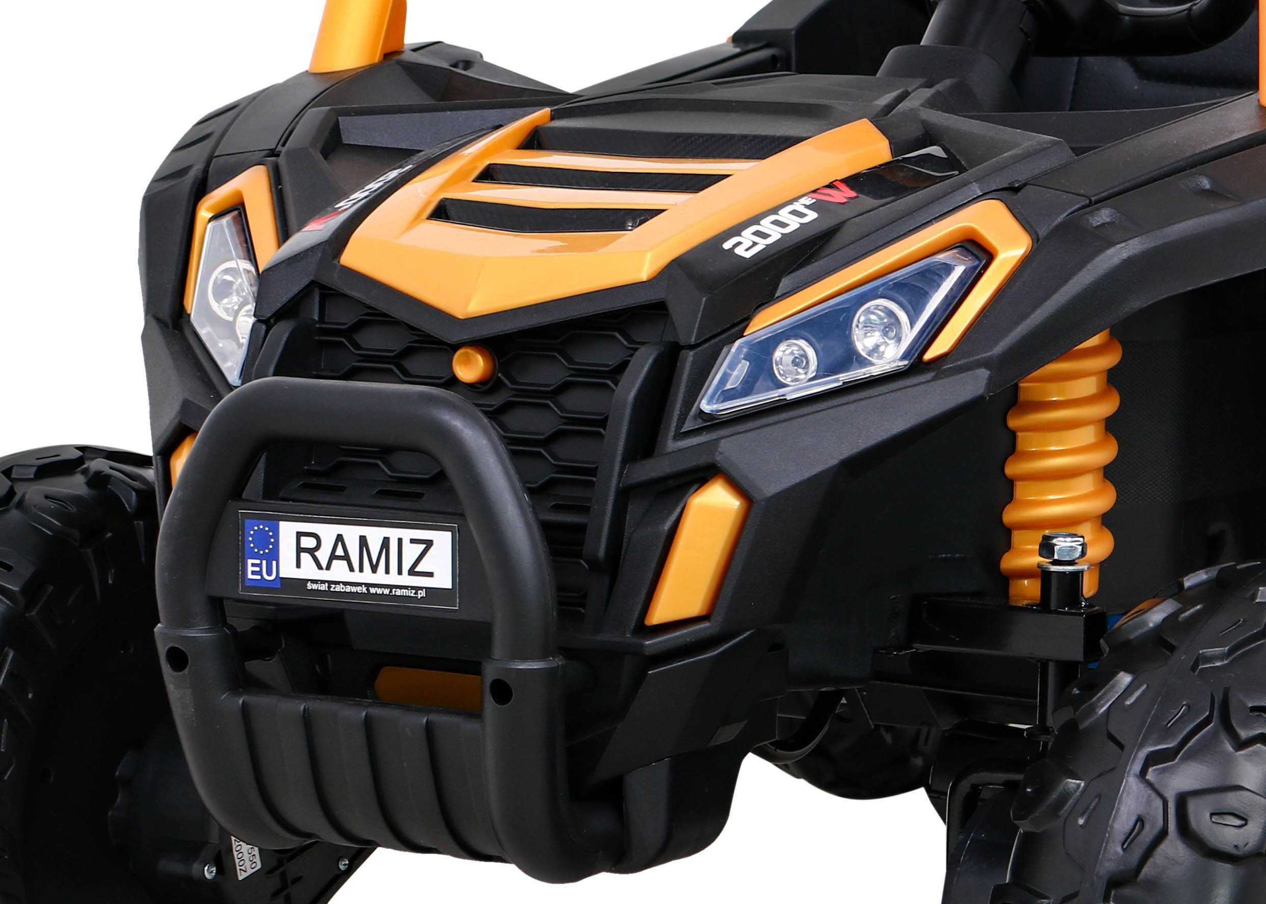 Детско Акумулаторно UTV 2000M Racing, 180W, 12V10Ah, EVA гуми, 2.4GHz