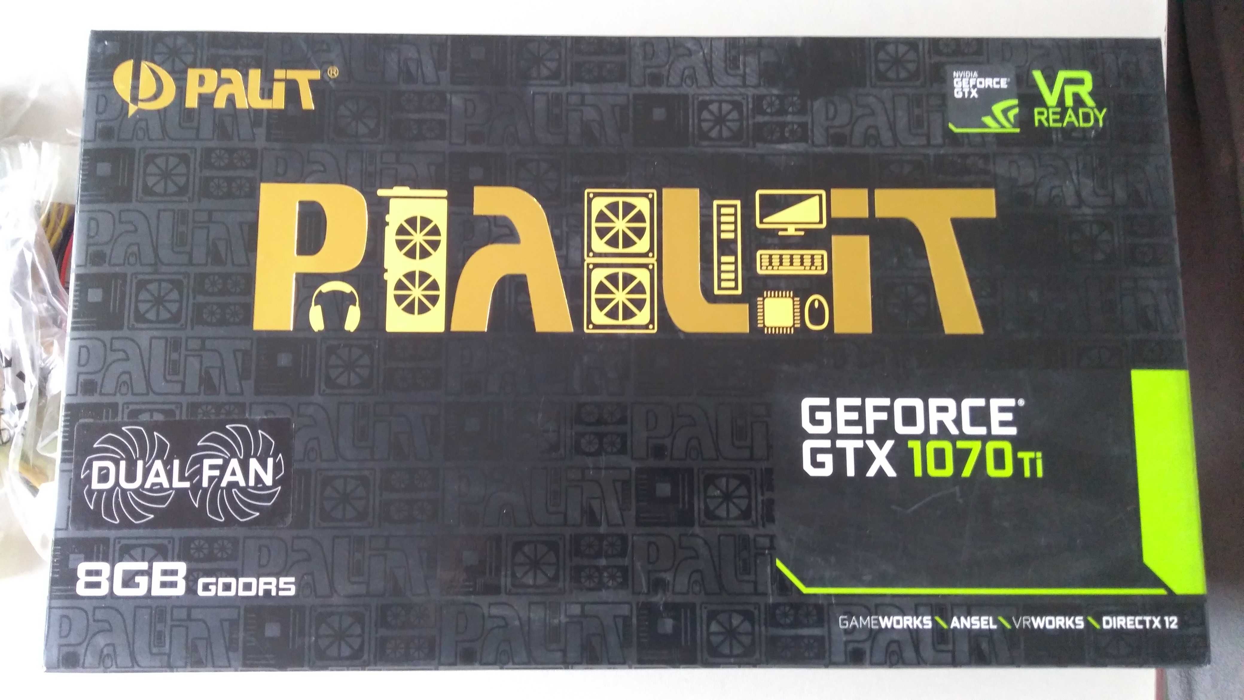 Видео карта Palit GeForce GTX 1070 Ti Dual 8GB