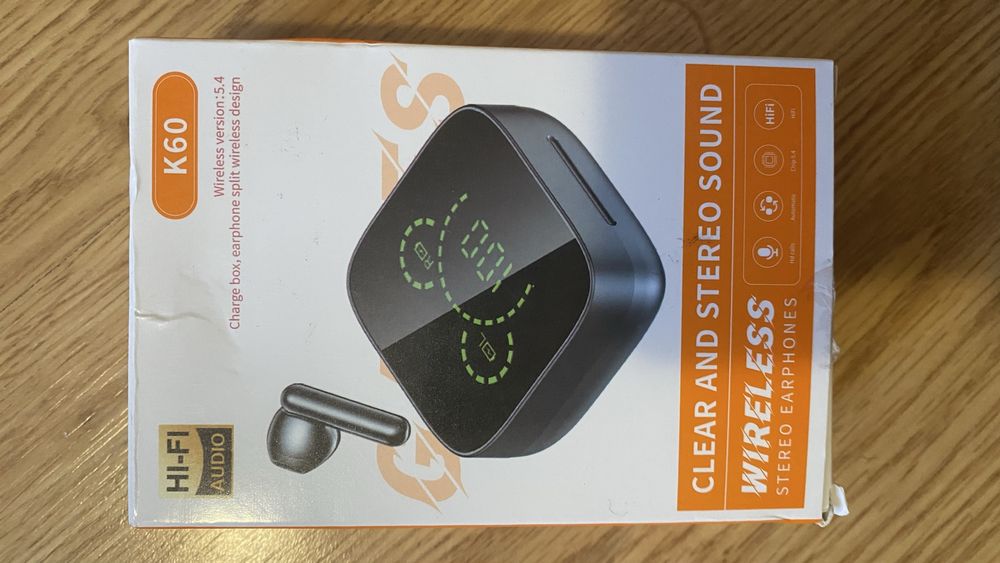 Bluetooth слушалки К60