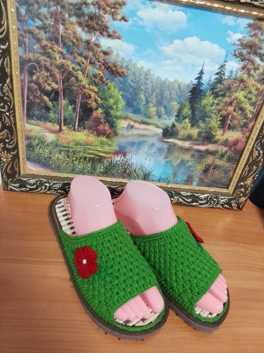 Тапочки ручная работа