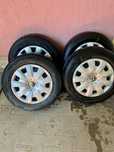 Vând set de 4 roții ,compatibil cu Vw și altele