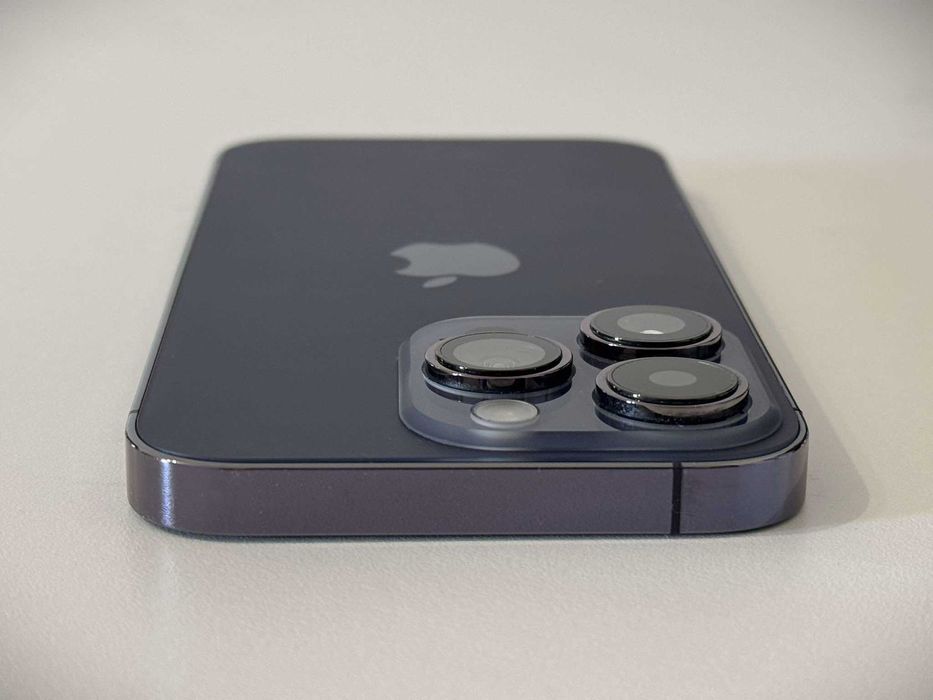 Бартер!Като НОВ! iPhone 14 Pro 256GB 100% Батерия Deep Purple (Лилав)