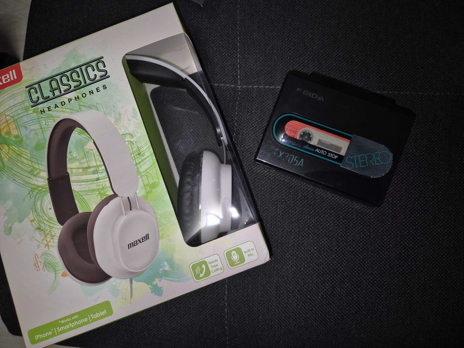 Walkman retro + casti