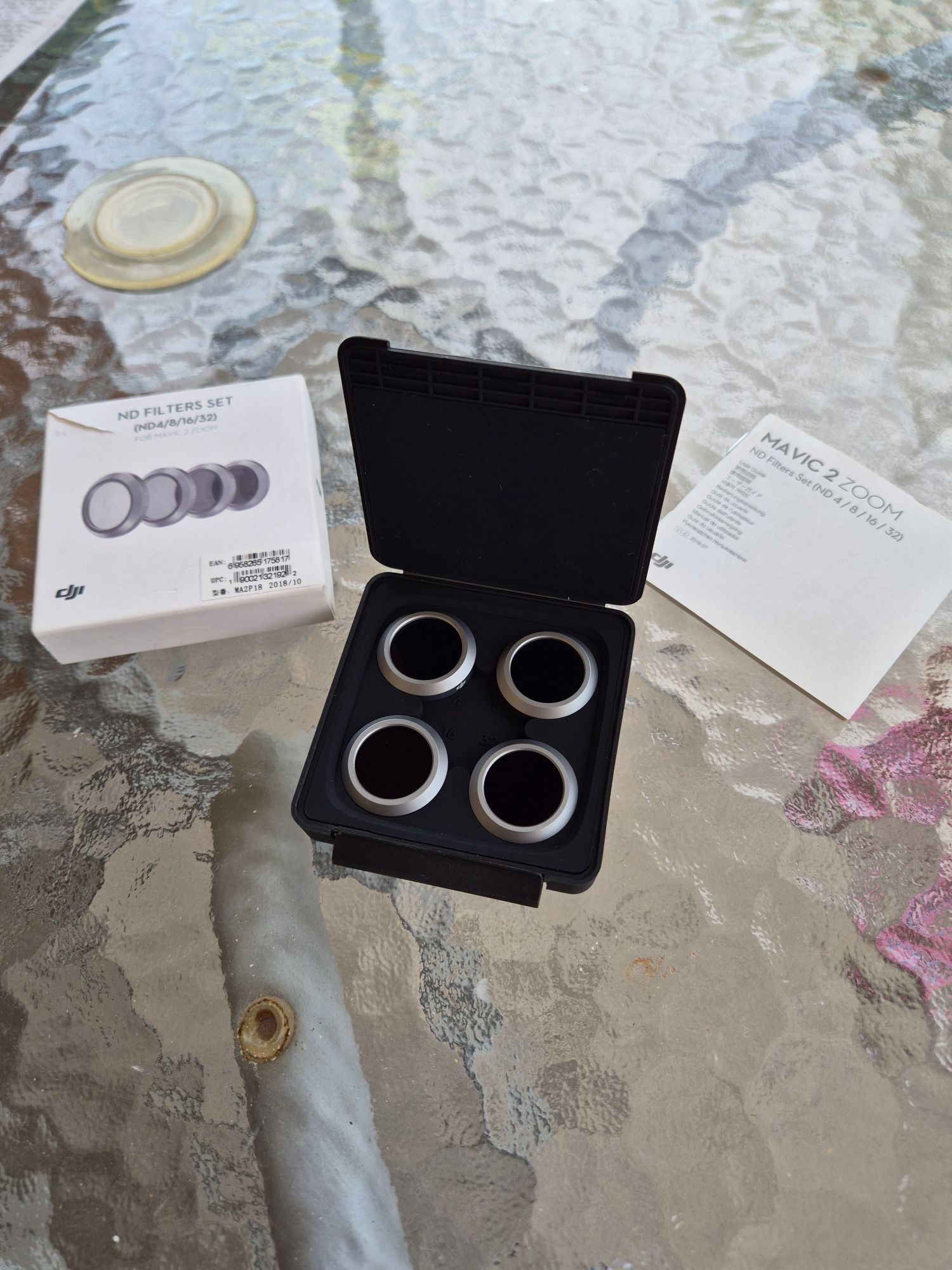 Set filtre ND DJI (ND4/8/16/32) pentru Mavic 2 Zoom