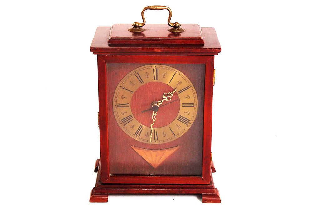 Ceas electromecanic de birou EMES, Made in Germany, stare perfecta