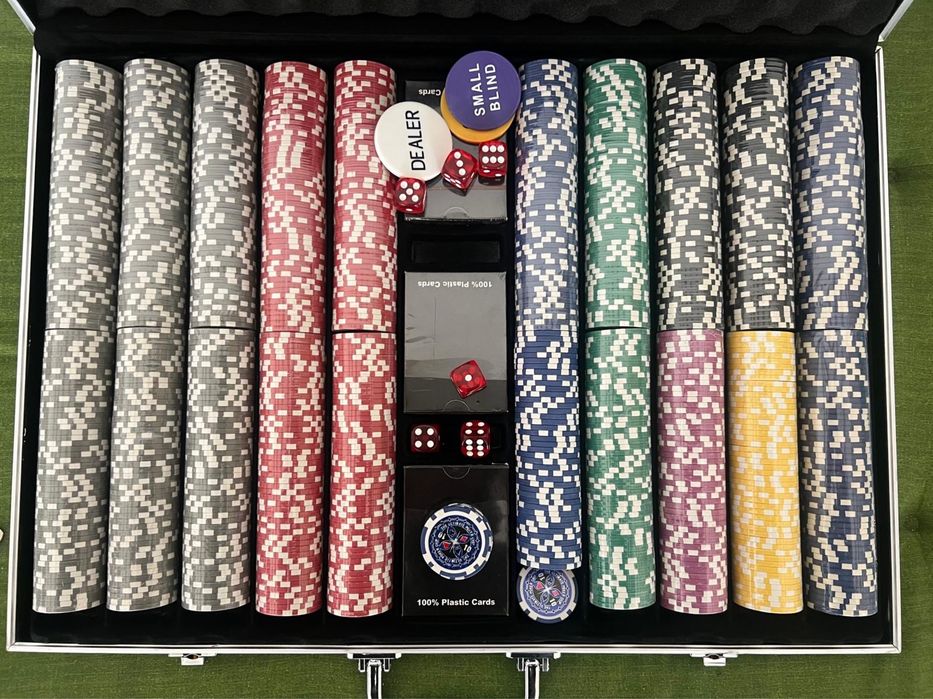 Trusa Poker profesionala 1000 jetoane