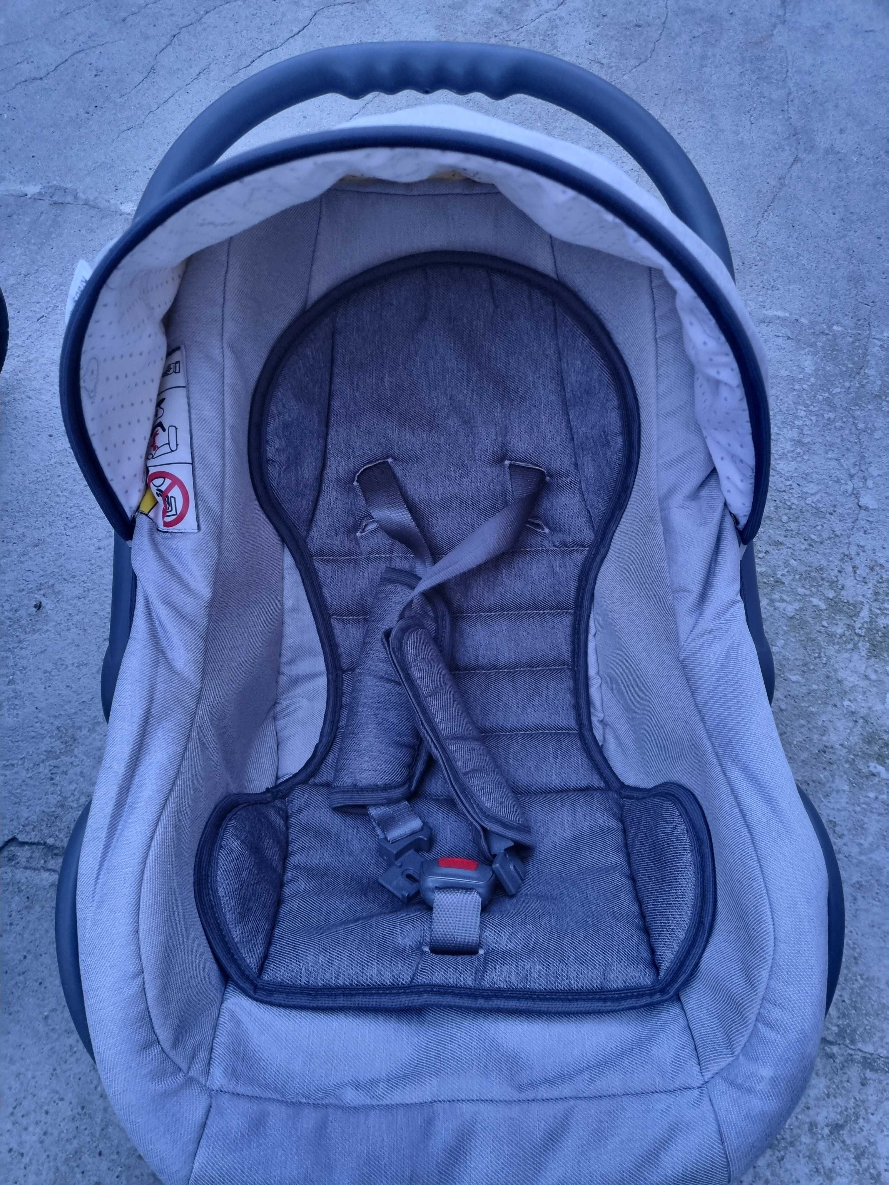 Carucior Krausman 3 in 1 Zen Grey-Turqoise